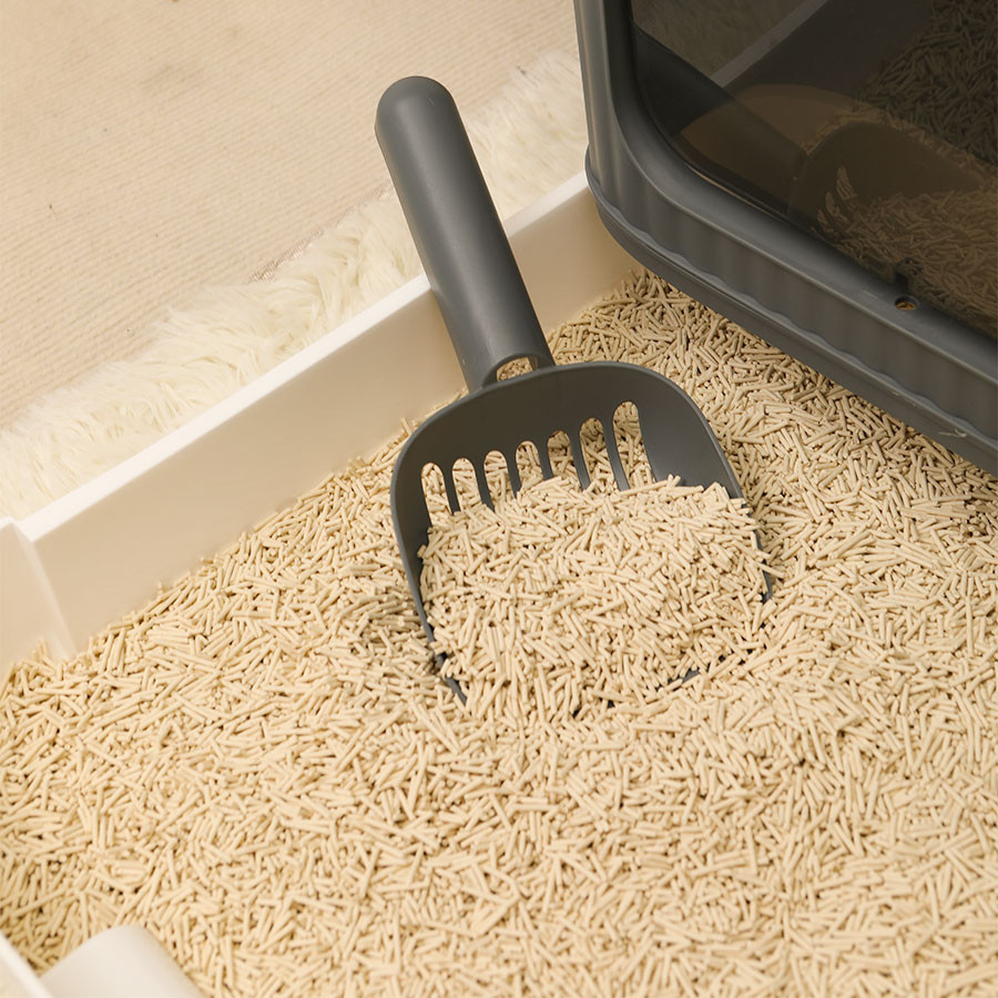 Cat Litter Box Drawer Top Out Fully Enclosed With UV Light Shopee