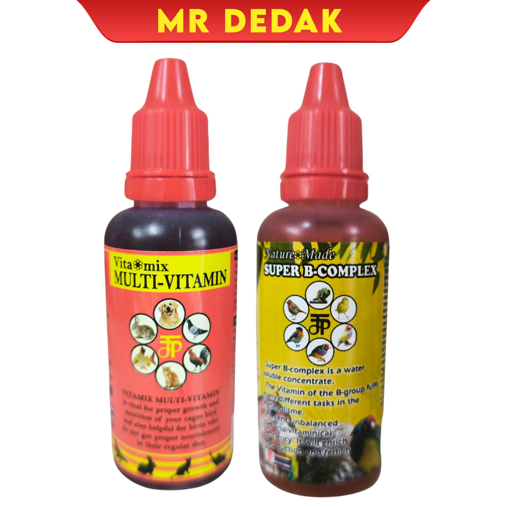 [45G] VITAMIX MULTI-VITAMIN | SUPER B-COMPLEX FOR BIRDS | MULTIVITAMIN ...