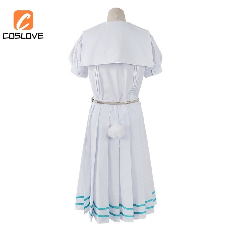 Anime Beastars Haru Cosplay Clothing Suit for Girl White Dress School ...