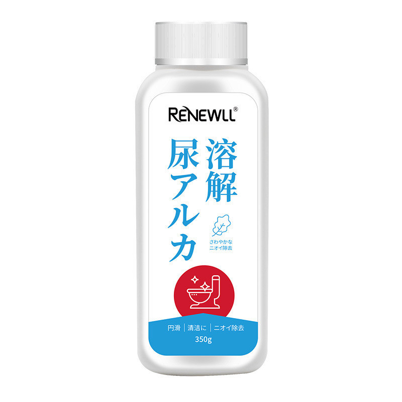 RENEWLL Urine Akali Scale Remover(350g) Toilet Bowl Cleaner Powder Odor ...
