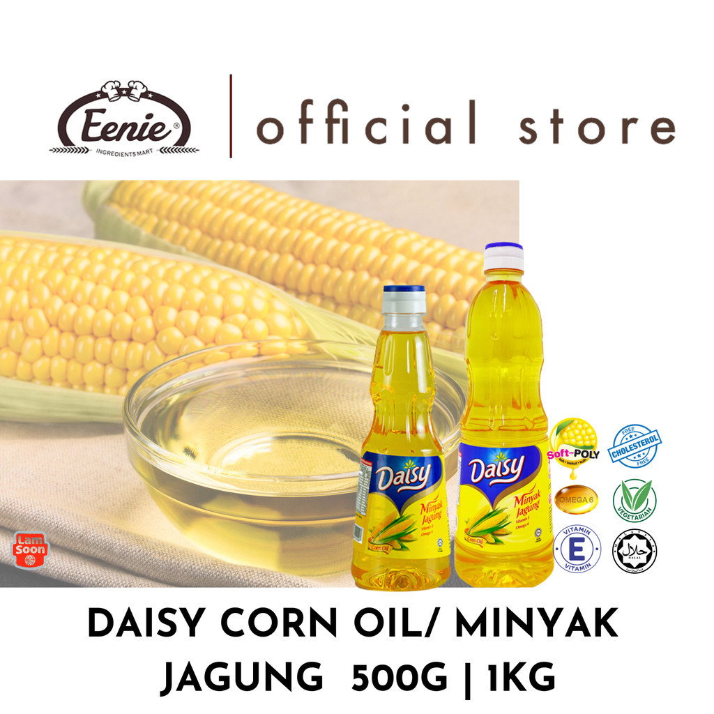 Daisy Corn Oil | Minyak Jagung | 500g | 1kg | Shopee Malaysia