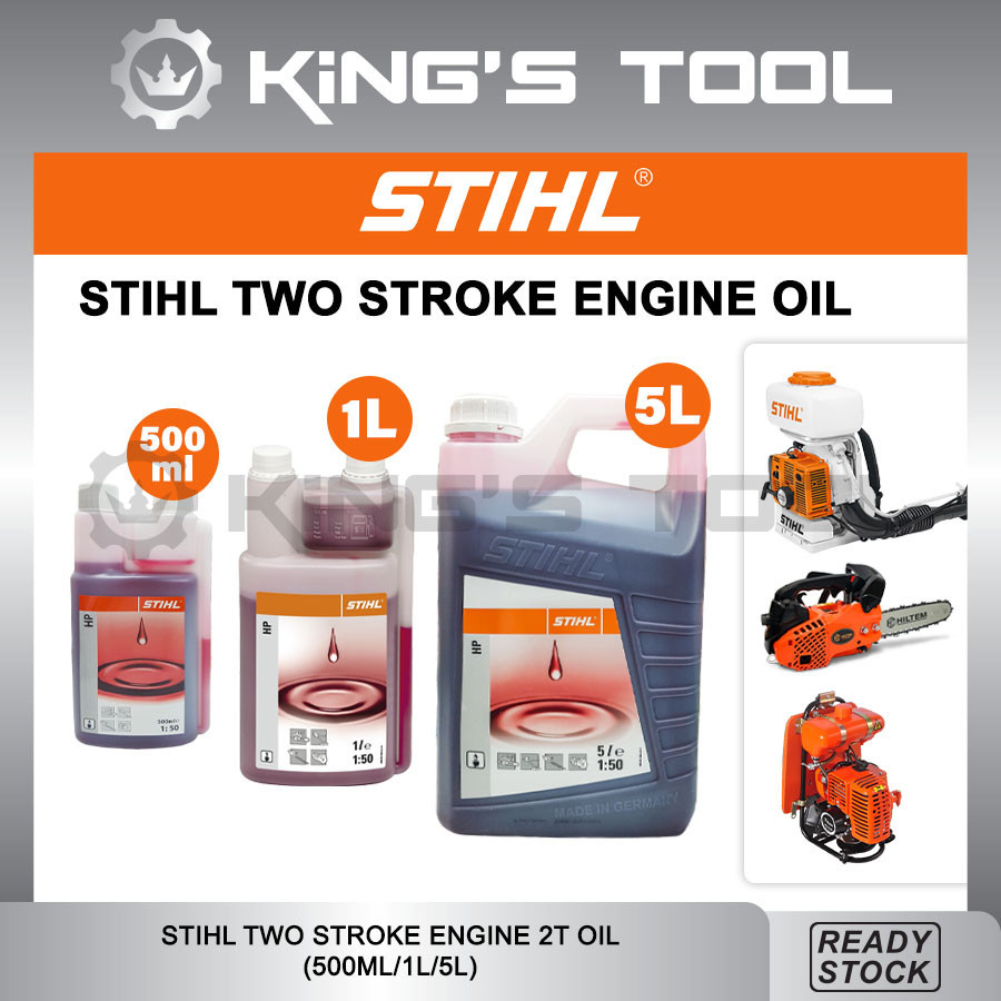 Stihl Two Stroke Engine Oil 500ml1l5l 2t Lubricant Oil For Brush Cutter Chainsaw Blower 7799