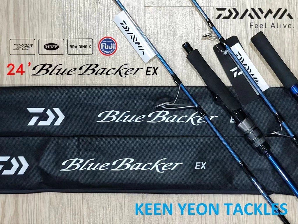 💥 DAIWA 2024' BLUE BACKER EX JIGGING ROD | Shopee Malaysia