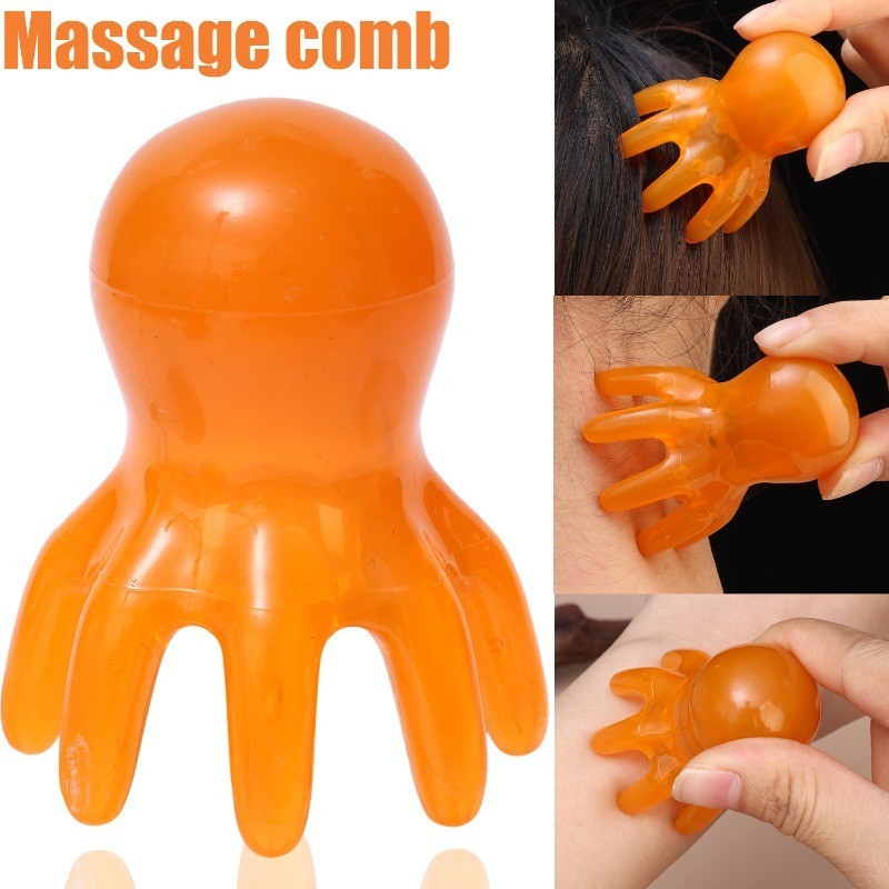 Octopus-shaped Acupressure Comb - Health Supplies - Massager ...