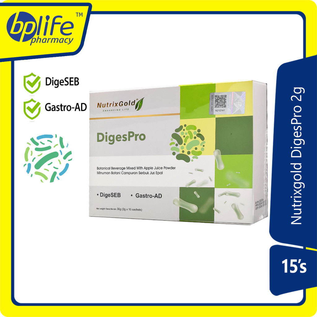 NutrixGold DigesPro 2g x 15 Sachets | Shopee Malaysia