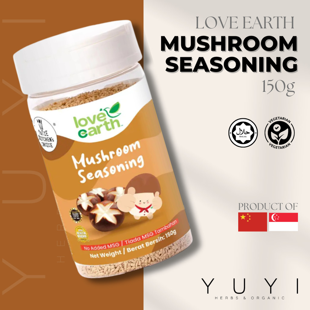 【love Earth】mushroom Seasoning Powder 150g Shopee Malaysia