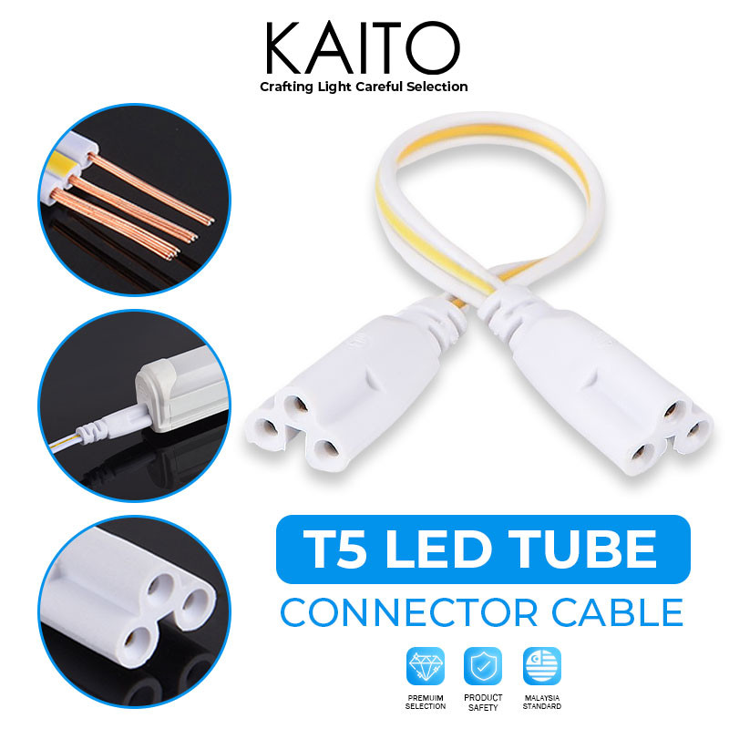 T5 Tube LED Double End Light 3 Pin Single End Accessories Waterproof ...