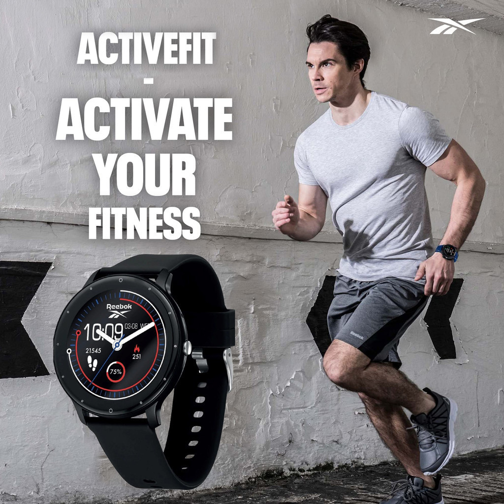 Reebok Smartwatch ActiveFit 2.0 Unisex Watch Heart Rate Monitor SpO2 ...