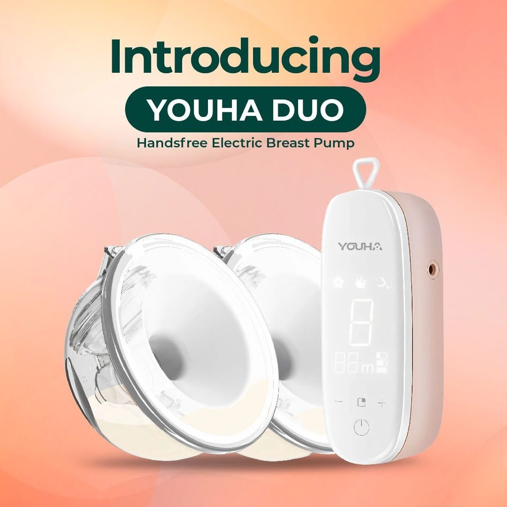 Youha Duo Handsfree Breast Pump | Shopee Malaysia