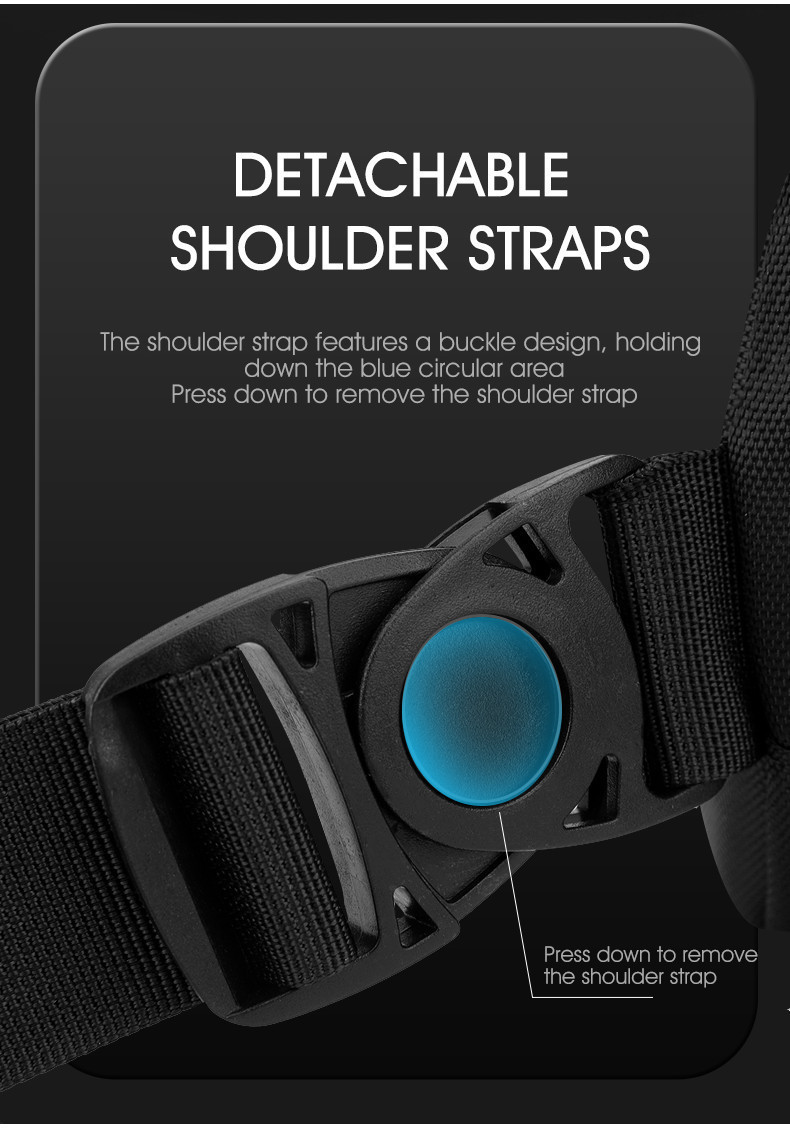 LABER LEE Crossbody Bag for Men Multi Compartment Water-Resistant ...