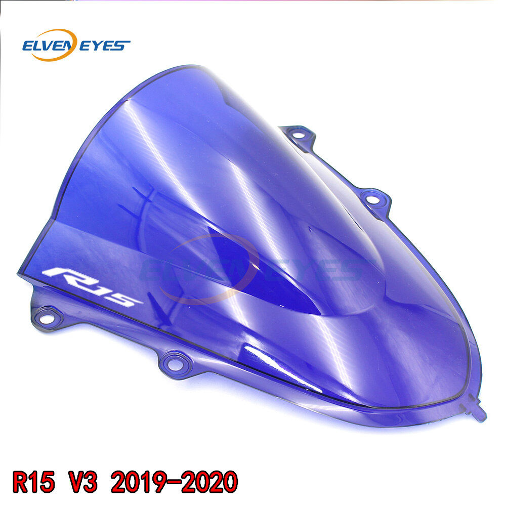 For Yamaha R15 V3 2019 2020 Motorcycle Accessories Double Bubble ...