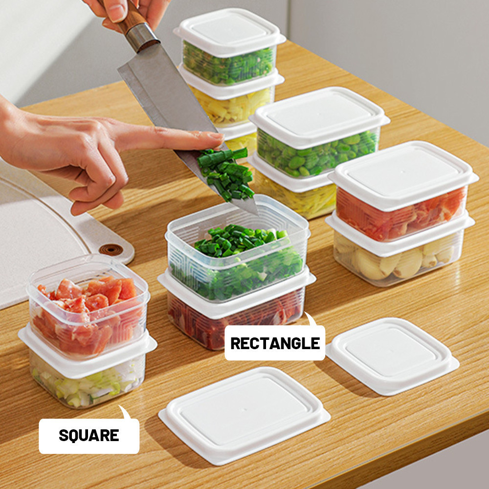 Refrigerator Crisper - Meat Freezer Crisper - With Sealing Cover ...