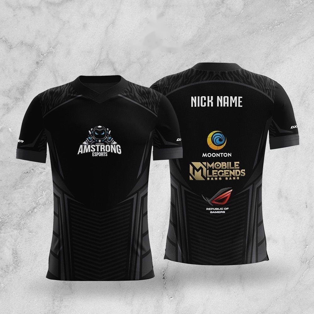 [Ready-Stock] New 2024 Mobile Legends Jersey Gaming Espo…