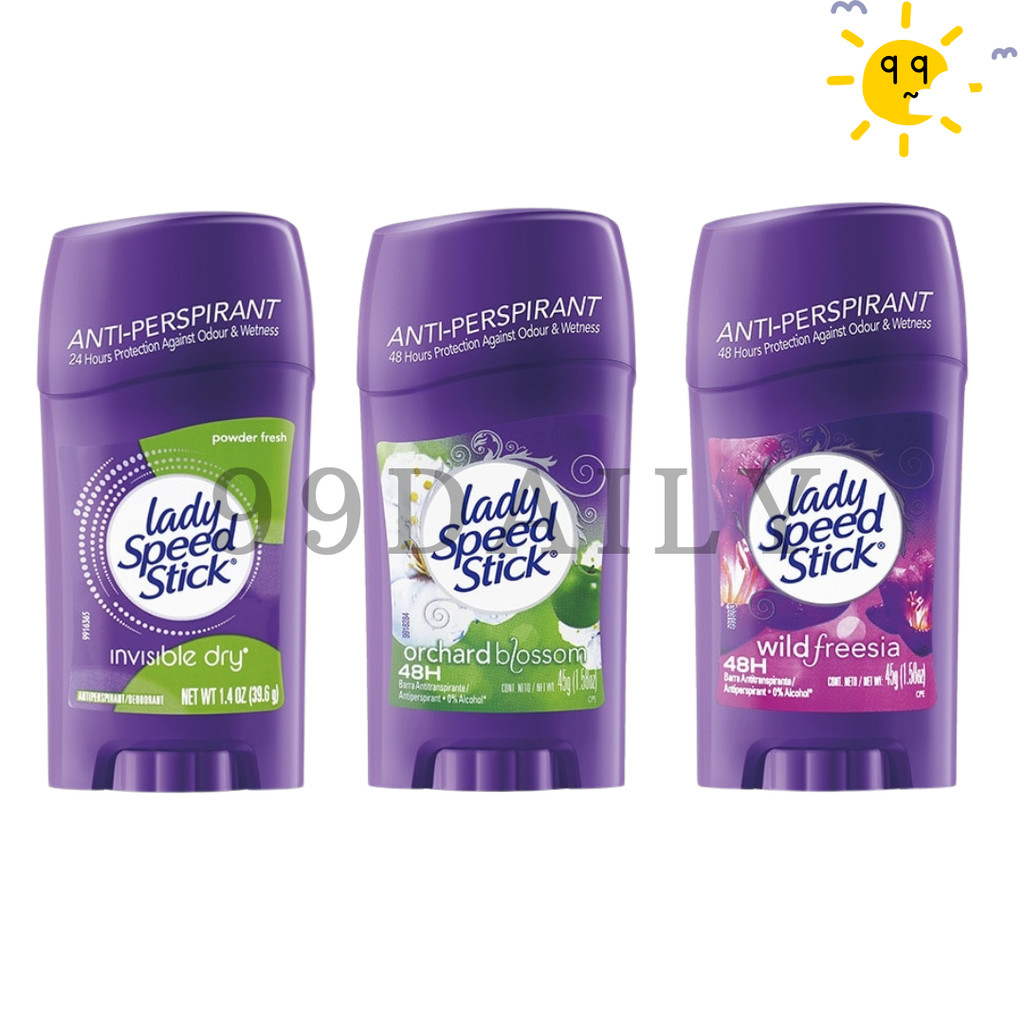MENNEN Lady Speed Stick Powder Fresh Wild Freesia Orchard Blossom ...