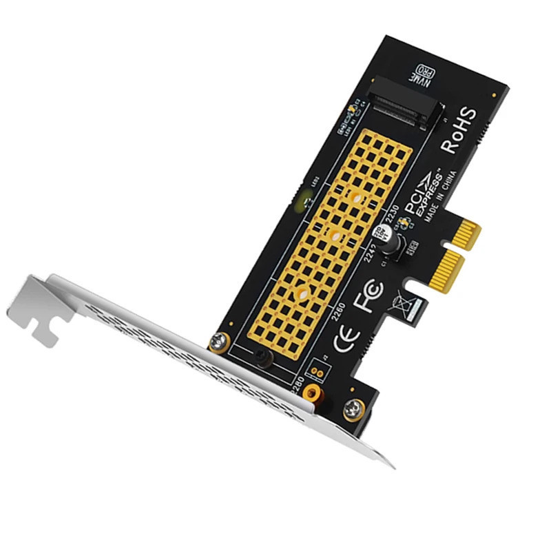 NVME to PCIE 4.0 X1 Expansion Card Riser M.2 M Key to PCI Express 1X ...