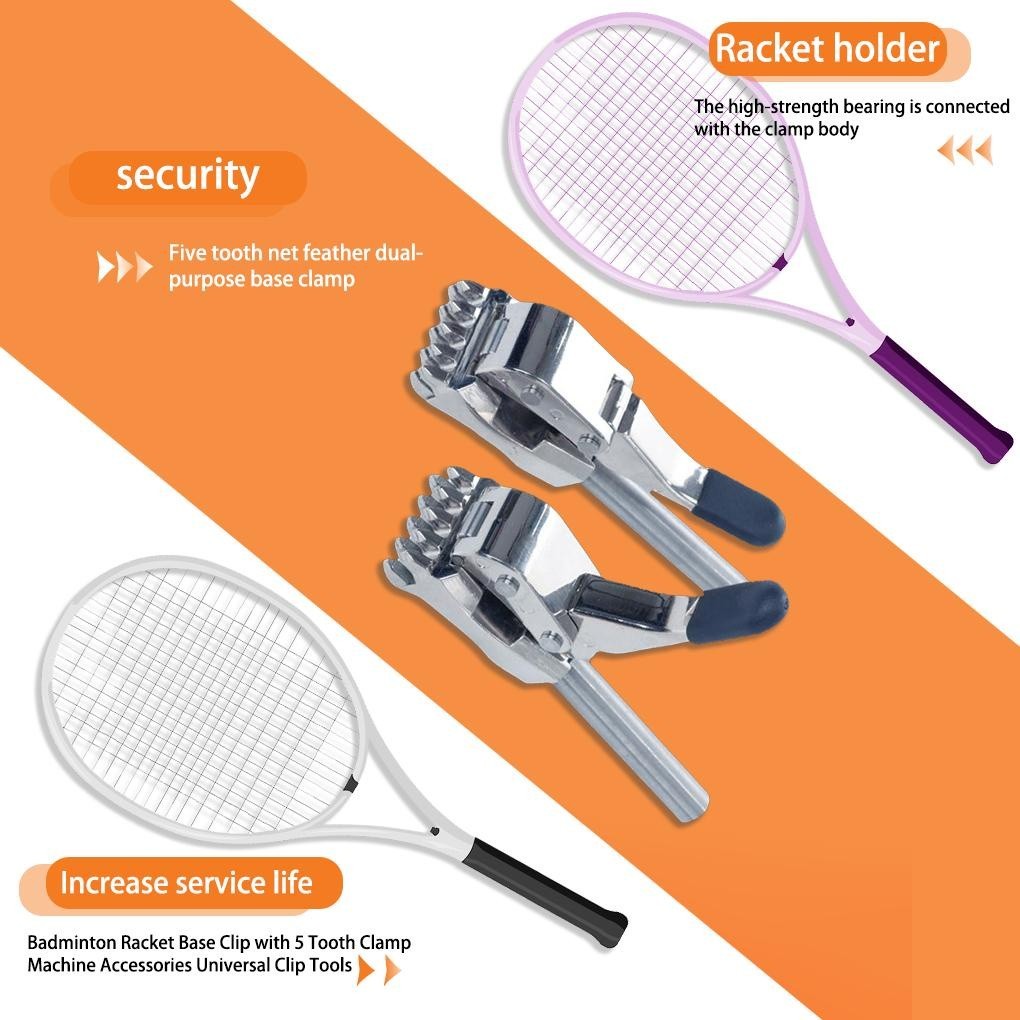 original Tennis Stringing Machine Base Clamp Badminton Adjustable