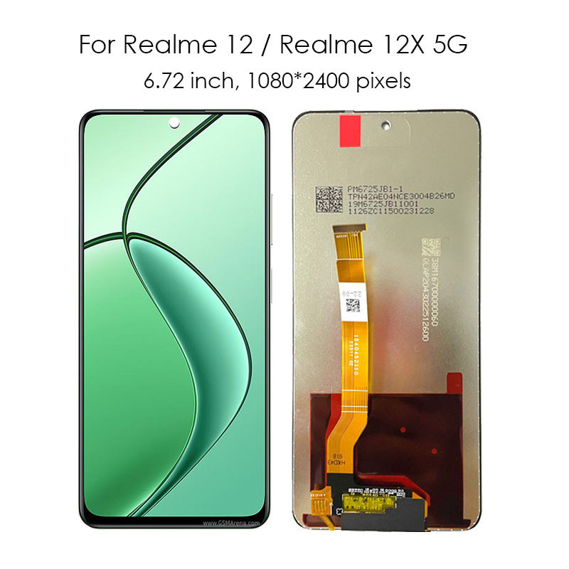 6.72'' New For OPPO Realme 12x 5G RMX3997 LCD Display Screen+Touch ...