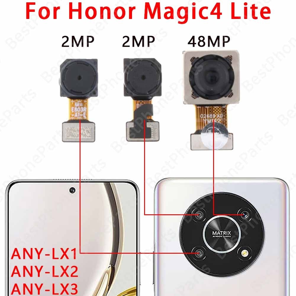 Original Selfie Front and Rear Back Camera For Huawei Honor Magic4 ...