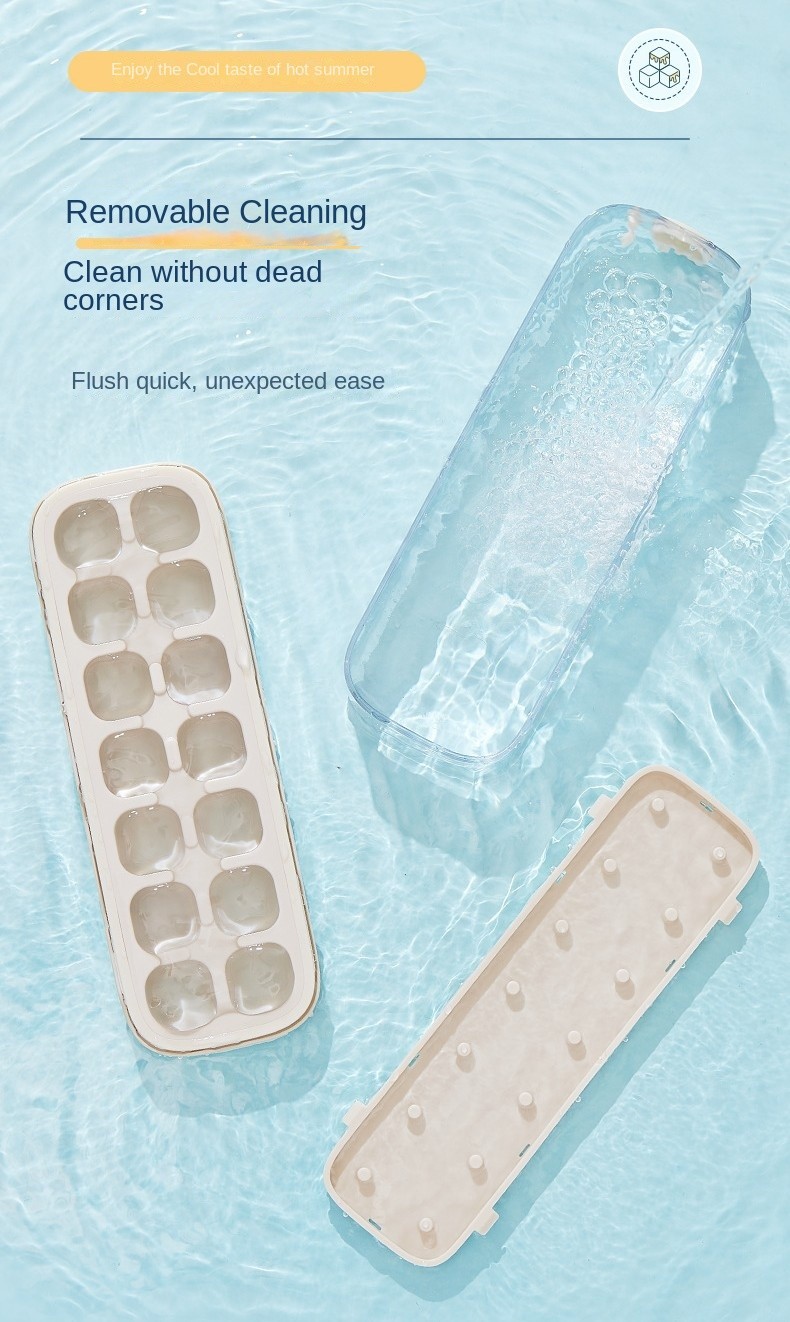 LODER ECOCO ECOCO Multi Function Ice Box Easy Release Ice Cube Tray ...