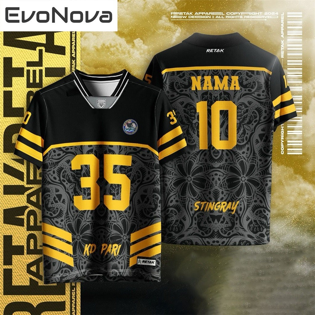 Evonova [Free Custom] 2024 Tshirt NFL Edisi Jersey Baju Lelaki / NFL ...