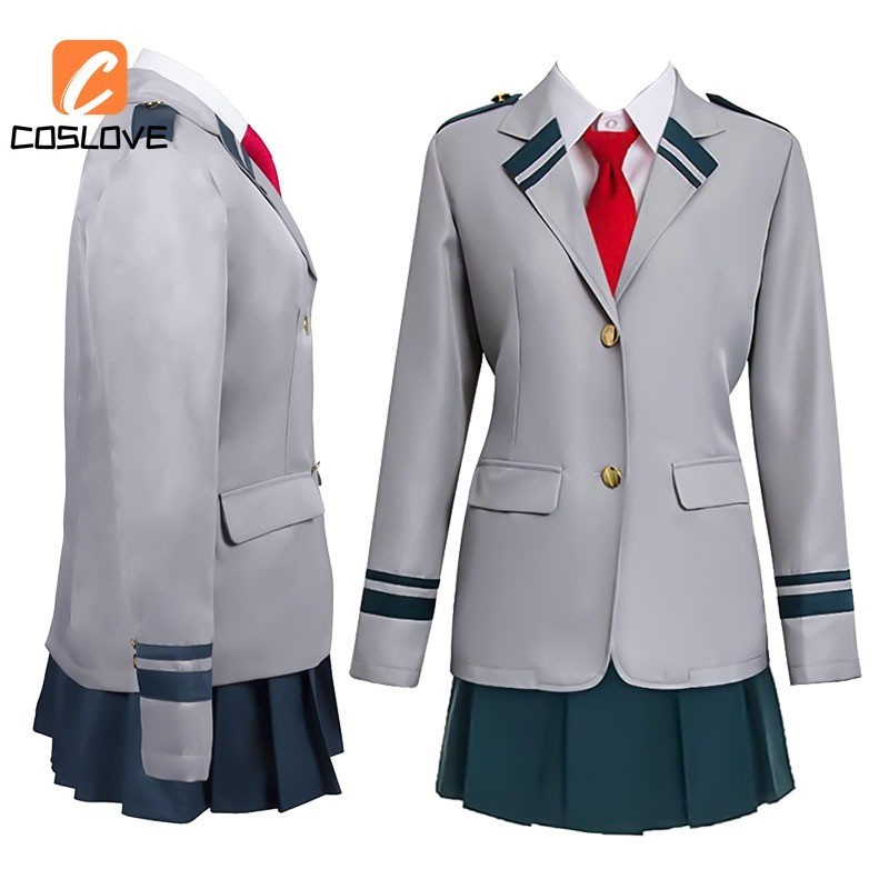 Anime My Hero Academia Midoriya Izuku School Uniform Cosplay Full Set ...