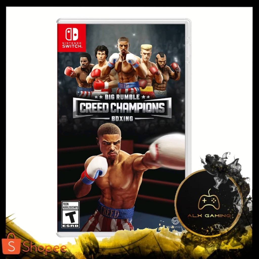 Nintendo Switch Big Rumble Boxing Creed Champions Shopee Malaysia