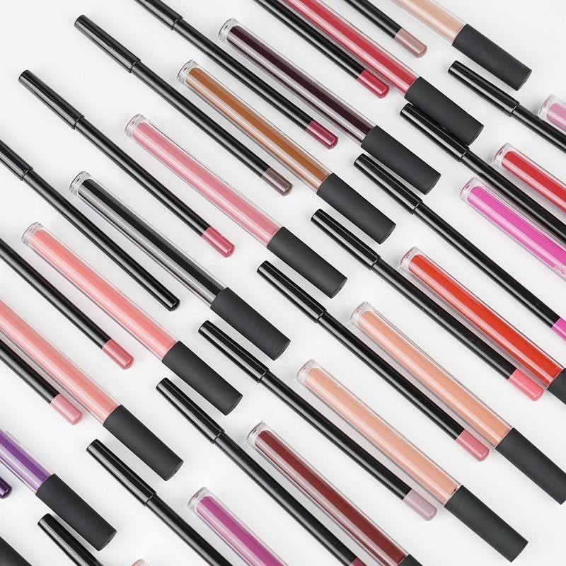 Oem Lipmatte & Lip Pencil Waterproof Set Makeup Lipstick | Shopee Malaysia