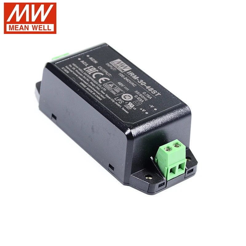 MEAN WELL IRM-30-48ST 30W Screw Terminal Encapsulated Power Module 110V ...