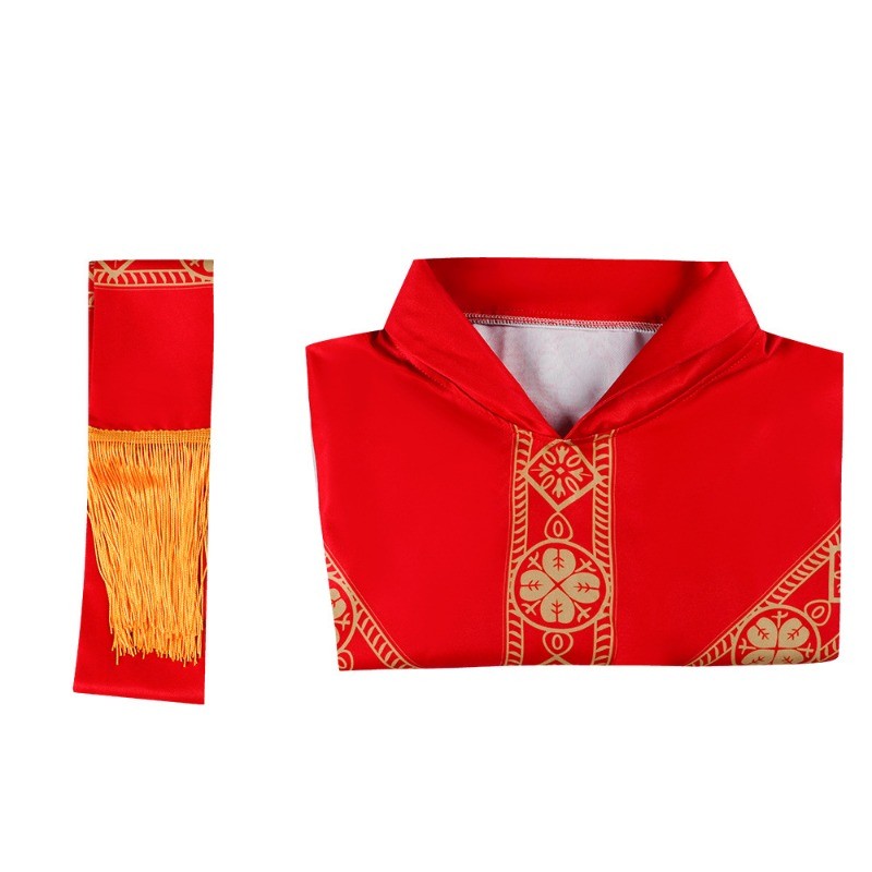 Priest Celebrant Chasuble Costume Catholic Church Father Mass Vestments ...