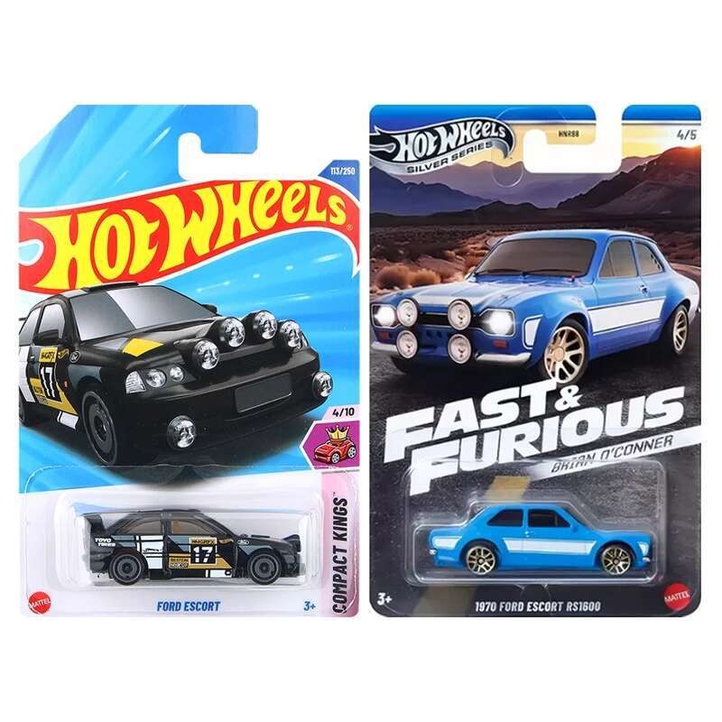 Hot Wheels #113 Compact Kings Fast & Furious 1970 Ford Escort RS1600 1/