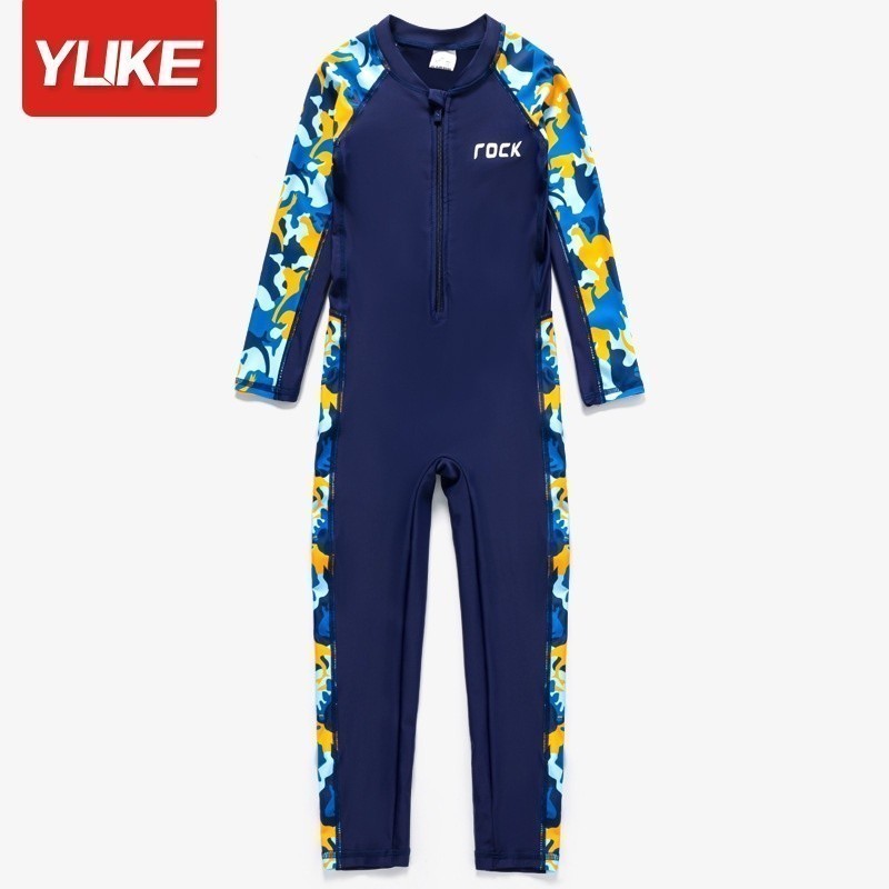Yuke Ready Stock 6XL Large Size Children's Swimsuit Boys ins New Style ...