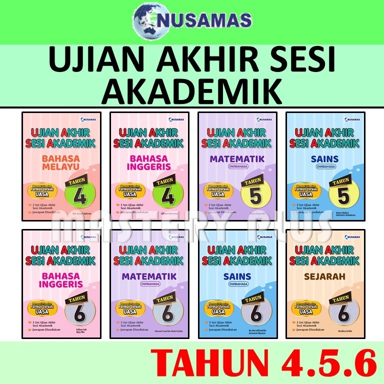 UJIAN AKHIR SESI AKADEMIK TAHUN 4 5 6 KERTAS MODEL 2024 | MELAYU ...