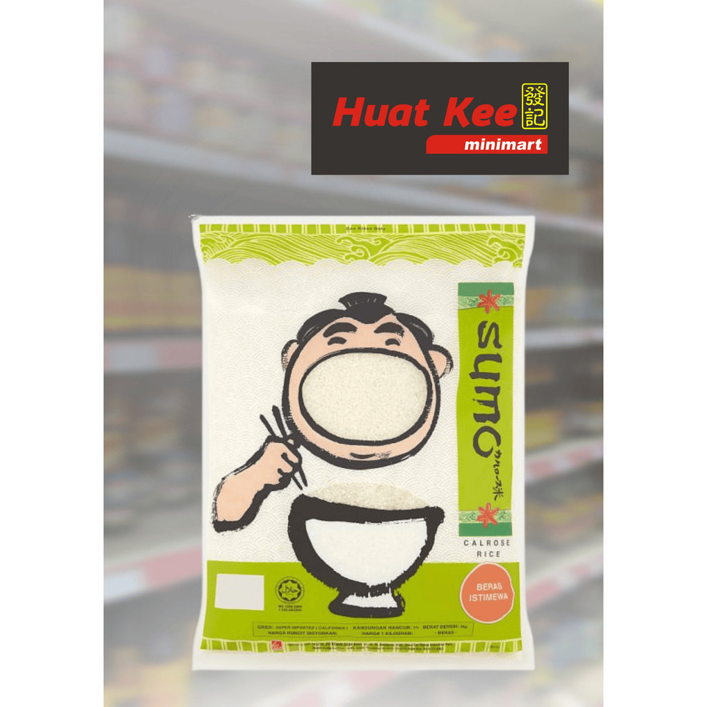 Sumo Calrose Rice 5kg | Shopee Malaysia