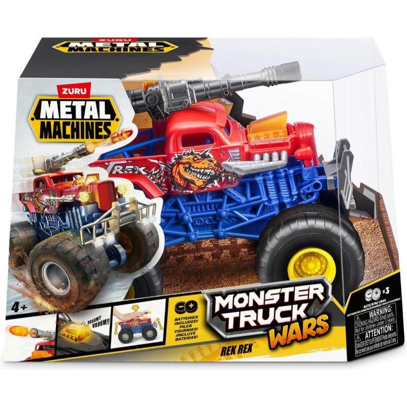 Metal Machines Monster Truck Wars Rek Rex | Shopee Malaysia