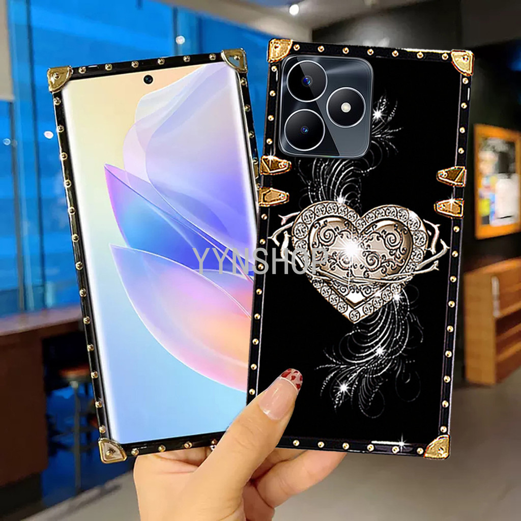 YYN Case For Realme Note 50 C53 C51 Note50 crown Pattern Shockproof ...