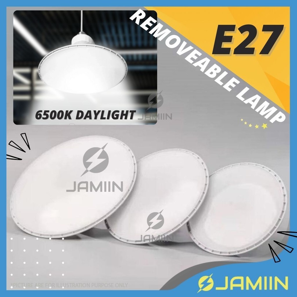 UFO LED Bulb Lights E27 30W 40W 50W Removable LED Lamp Bulbs Lampu ...