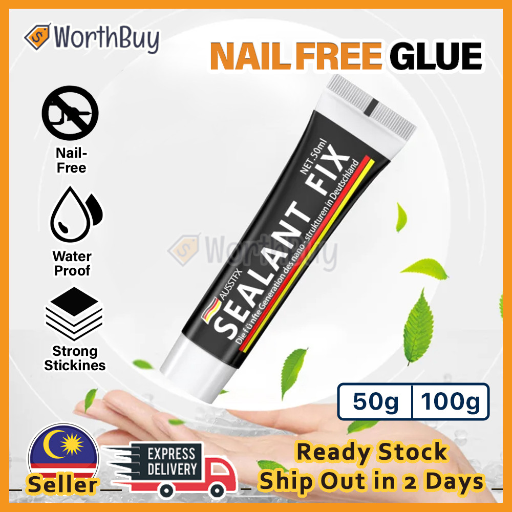 50g 100g Worthbuy Premium Quality Strong Adhesive Metal Glue Sealant ...