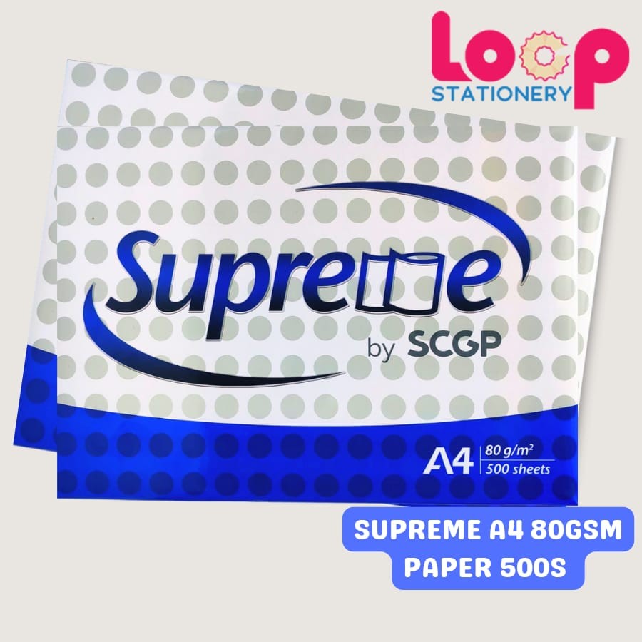 Supreme A4 Paper 70gsm/80gsm 500 Sheets | Shopee Malaysia