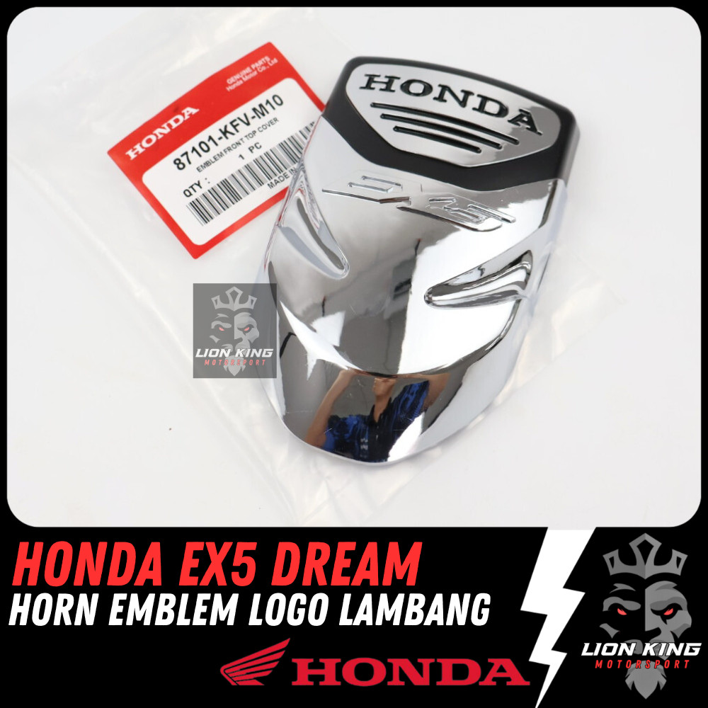🔥💯 Original Honda EX5 / EX5 DREAM Horn Emblem Hon Logo Lambang Dada ...