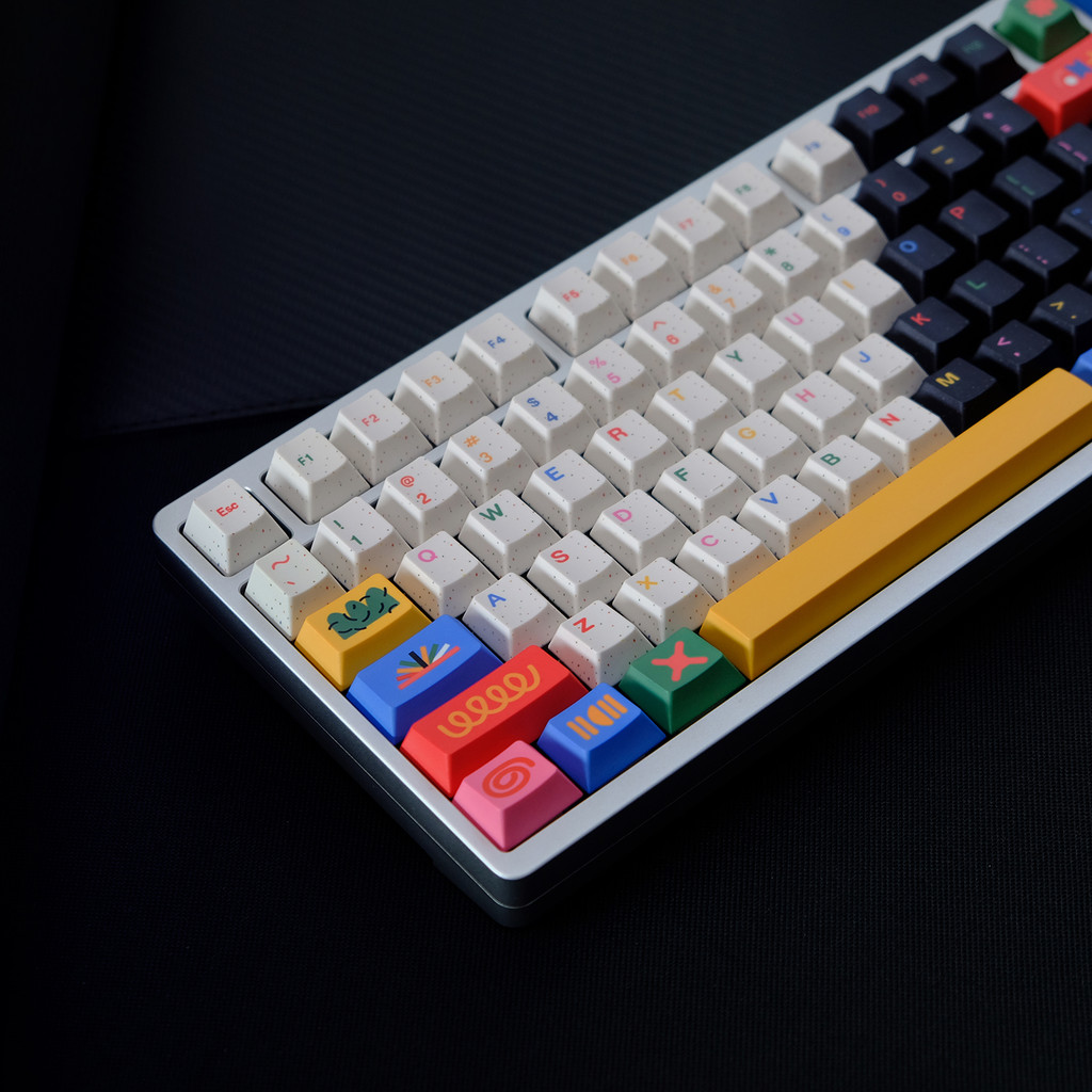 GMK CYL Motif Keycaps Cherry profile PBT custom keycaps set for ...