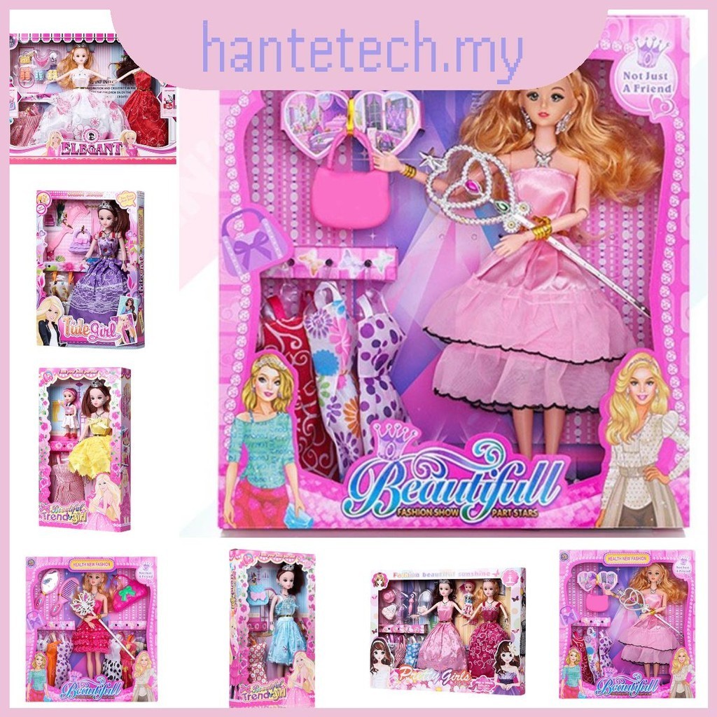 Girls' Doll Princess Toy Set Educational Gift Enhances Cognitive Skills ...