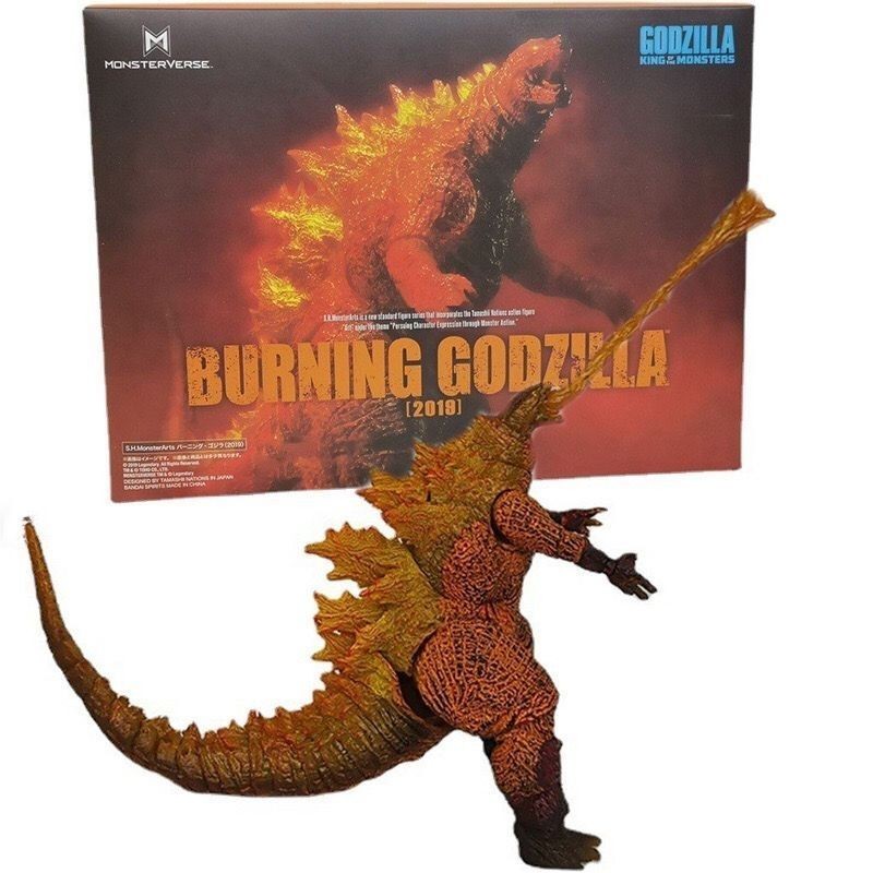 2019 SHM movie Red Lotus Godzilla vs. King Kong Godzilla Monster Mobile ...