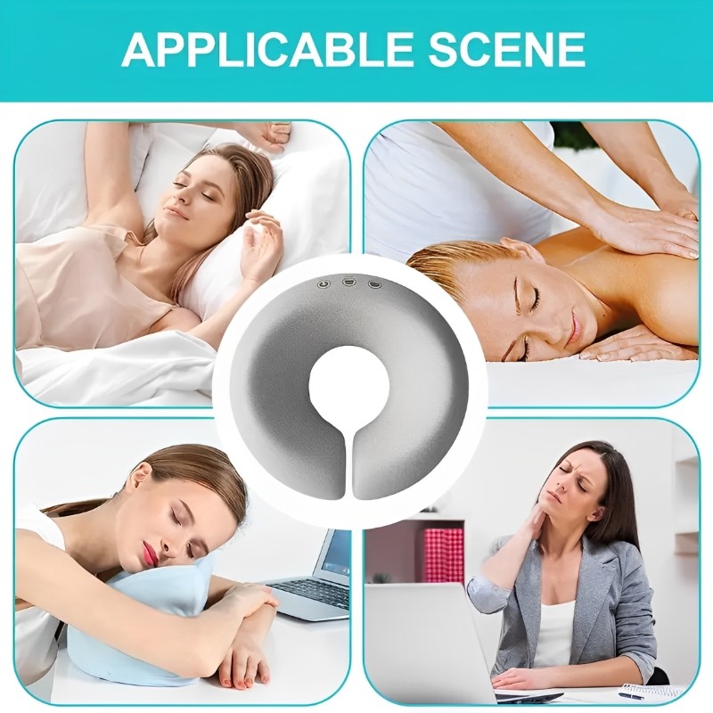 Massage Table Headrest U-shaped Facial Cradle Pillow Provides Facial ...