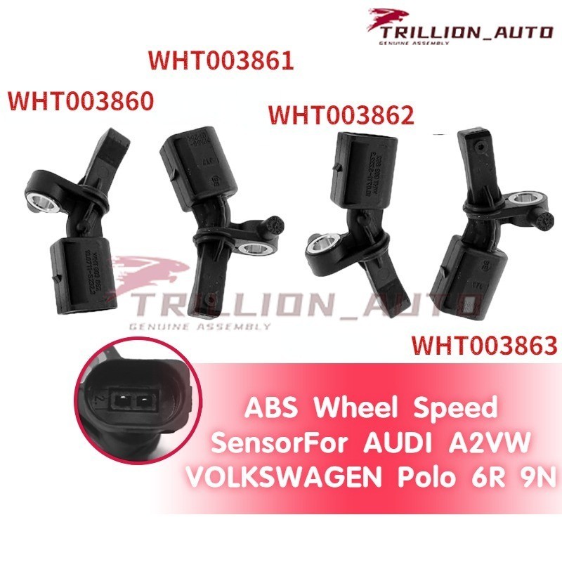 ABS Wheel Speed Sensor WHT003860 WHT003861 WHT003862 WHT003863 For AUDI ...