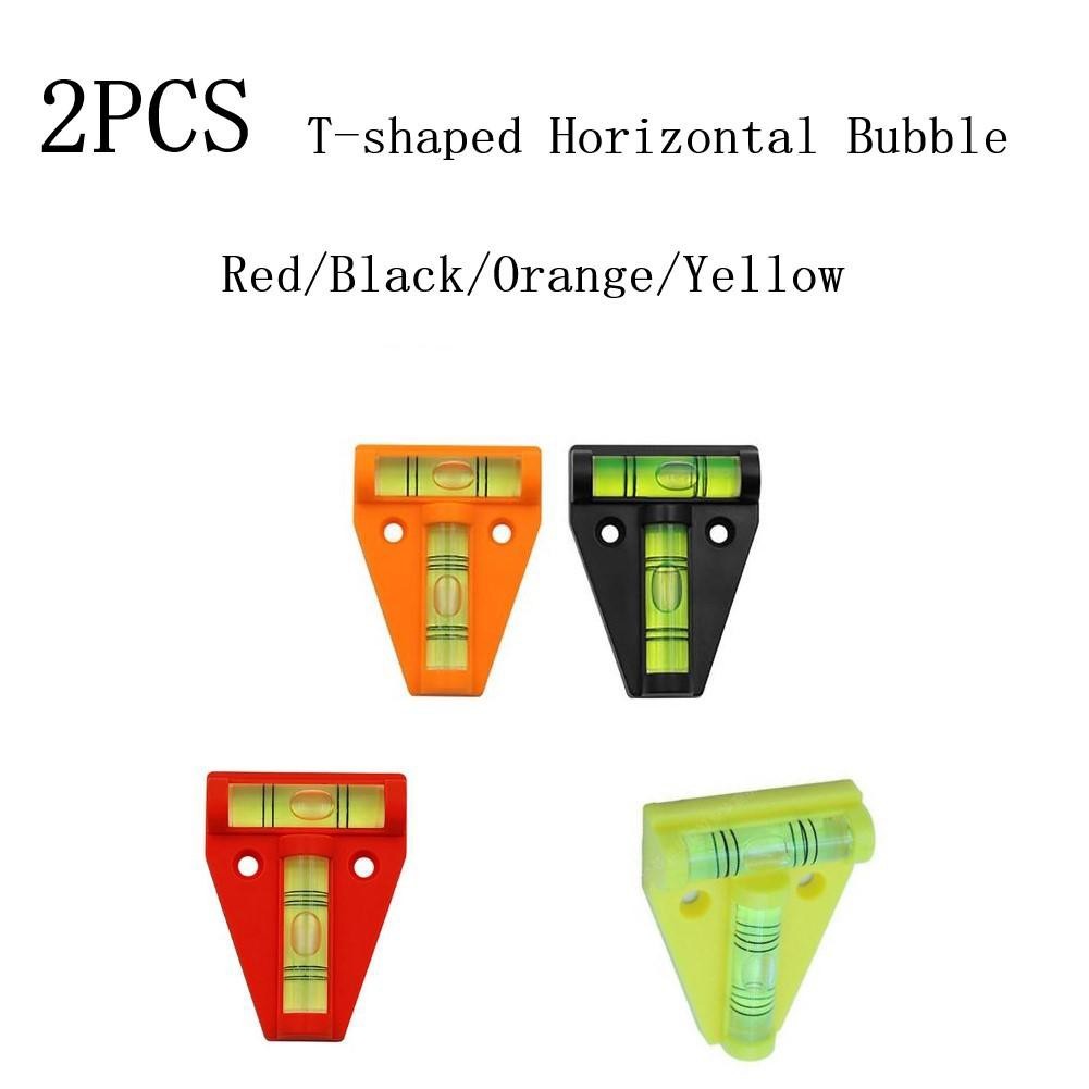 【GIG】2PCSTwo Way T-Shape Mini Leveller Bubble Spirit Level for Pictures ...