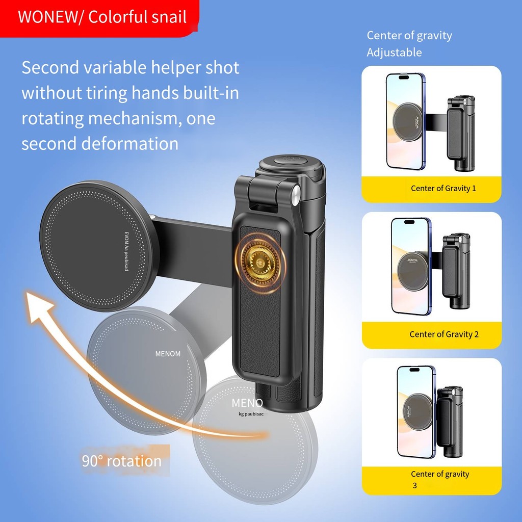WONEW Z2 Three-in-one Mini Selfie Stick Magnetic Selfie Mobile Phone ...