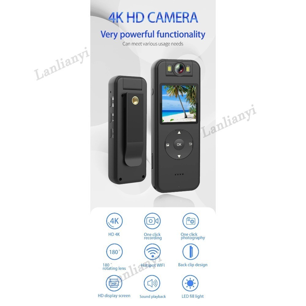 CS09 Ultra HD 4K Wifi Hotspot Mini Camera Portable Digital Video ...