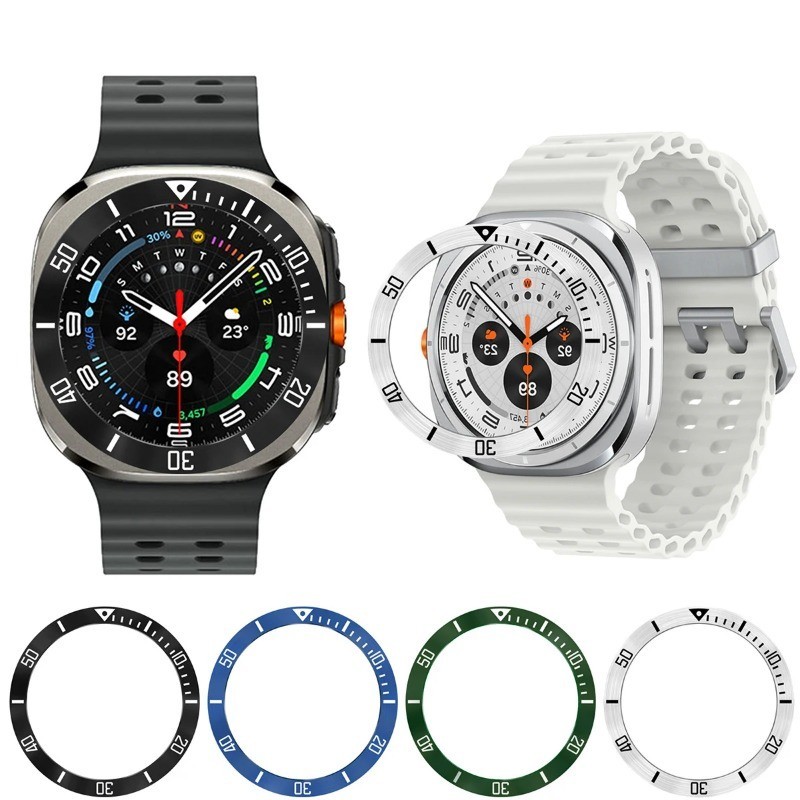 Metal Bezel Rings for Samsung Galaxy Watch Ultra 47mm Steel Bezel ...