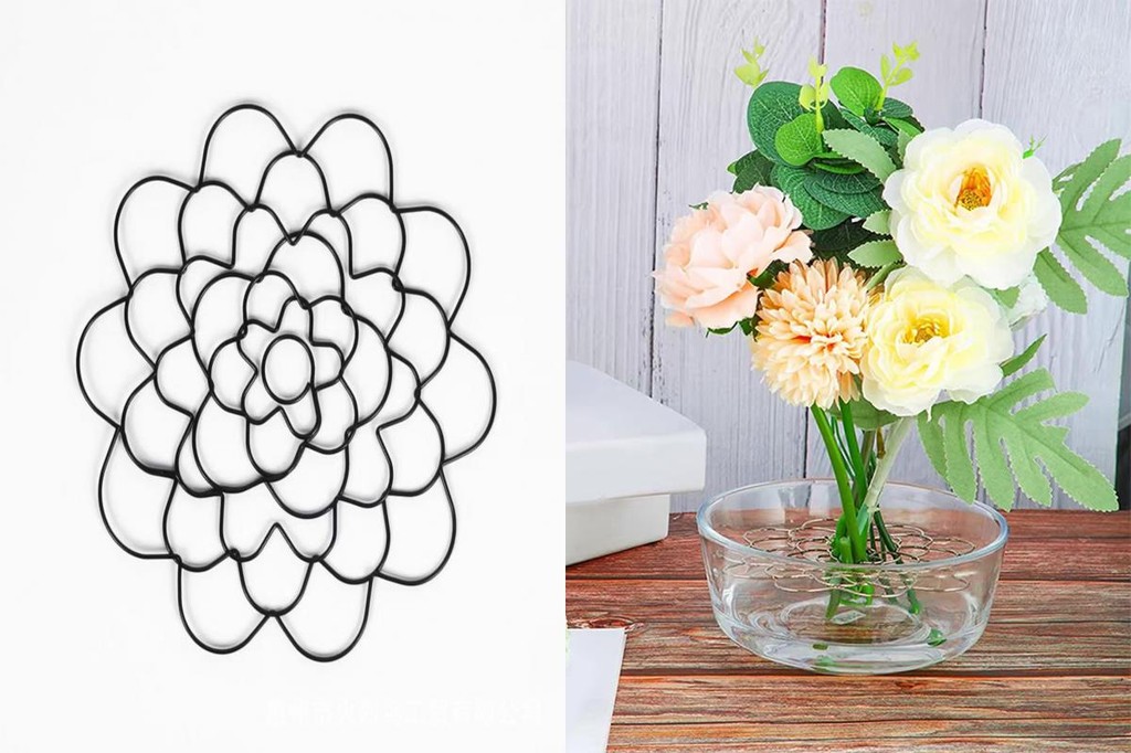 (VIP) Durable Flower Grid Flower Insert Lid Grid Stainless Steel Flower ...