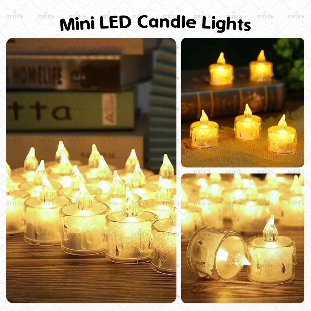 MINIIS LED Candle Light Battery Candle Light Swinging Flameless ...